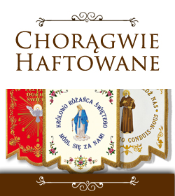 Chorągwie haftowane z dowolnym wizerunkiem | Banner embroidered with any image